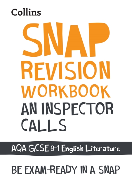 Cover: An Inspector Calls: AQA GCSE 9-1 English Literature Workbook