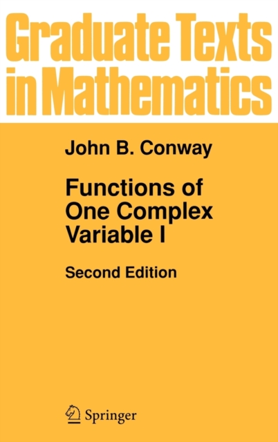 Cover of Functions of One Complex Variable I