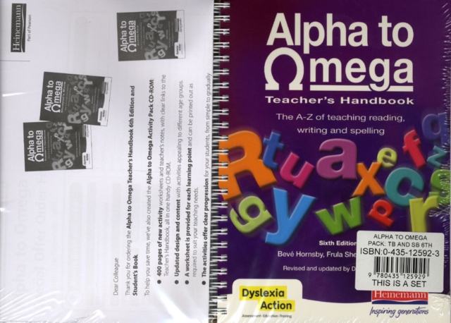 Cover of Alpha to Omega Pack: Teacher's Handbook and Student's Book 6th Edition