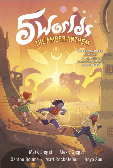 Cover: 5 Worlds Book 4: The Amber Anthem