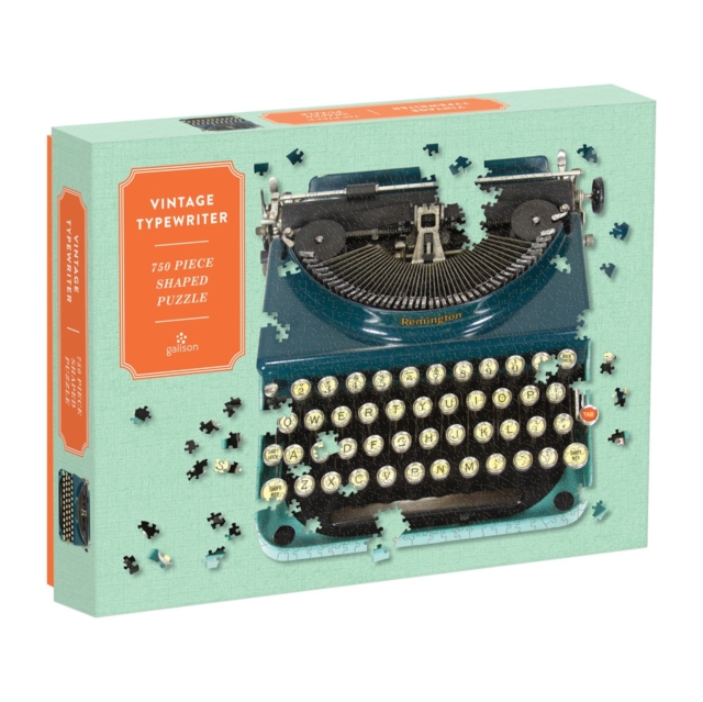 Image of Just My Type: Vintage Typewriter 750 Piece Shaped Puzzle