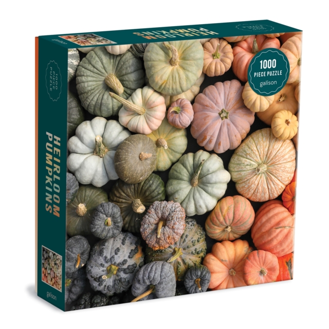 Image of Heirloom Pumpkins 1000 Piece Puzzle in Square Box