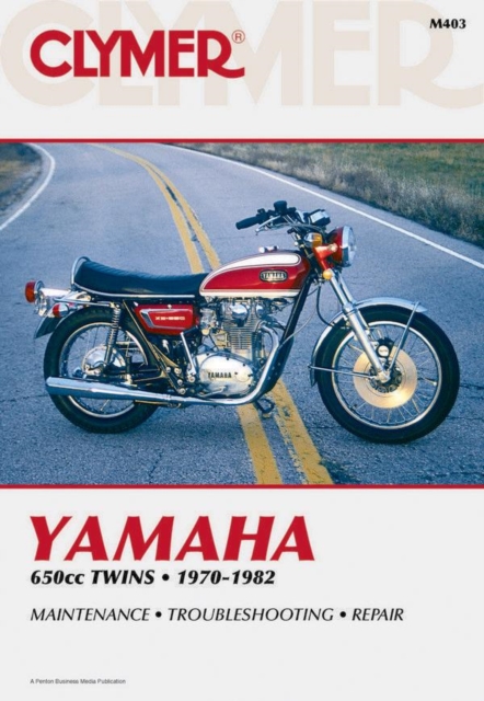 Cover of Yamaha 650cc Twins Motorcycle, 1970-1982 Service Repair Manual