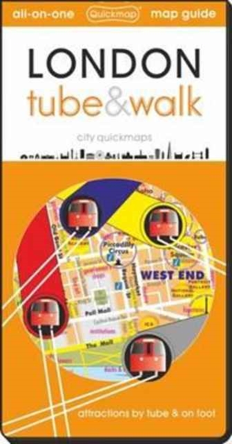 Cover of LONDON tube & walk 2022