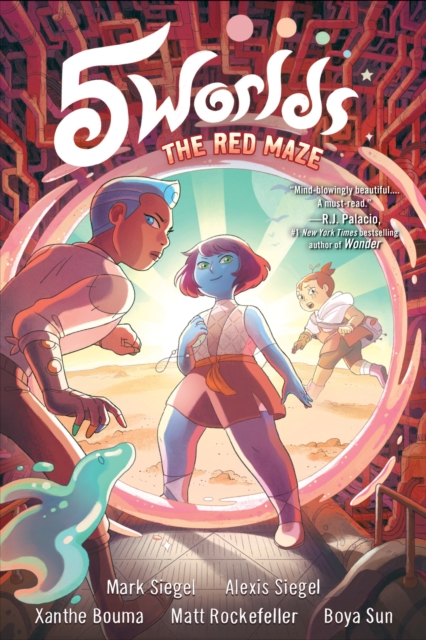 Cover: 5 Worlds Book 3: The Red Maze