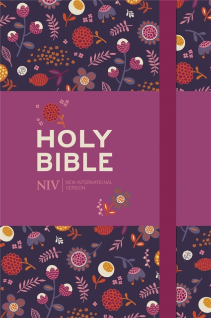 Cover: NIV Pocket Floral Notebook Bible