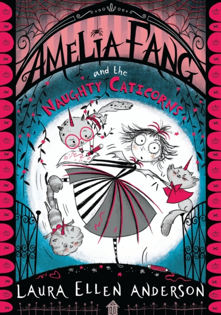 Cover: Amelia Fang and the Naughty Caticorns