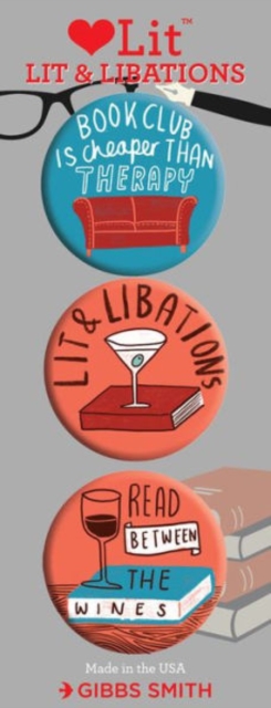 Image of Lit and Libations 3 Badge Set