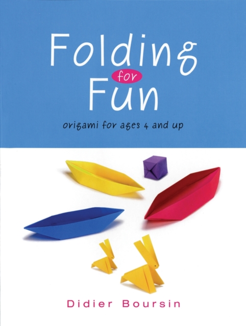 Cover of Folding for Fun: Origami for Ages 4 and Up: For Ages 4 Up