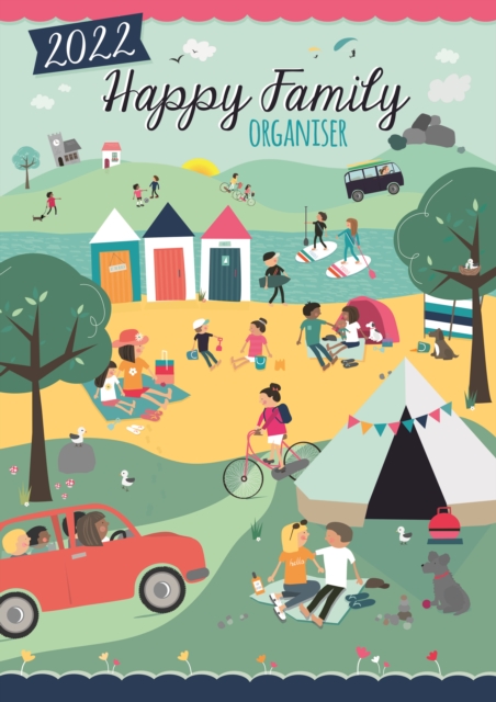 Cover of Happy Family A3 Planner Calendar 2022