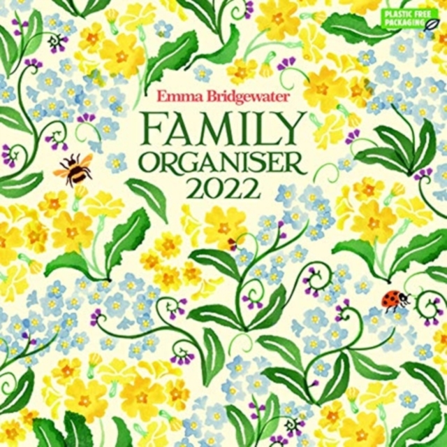 Image of Emma Bridgewater Primrose & Forget Me Not Wtv Family Planner 2022 Wall Calendar