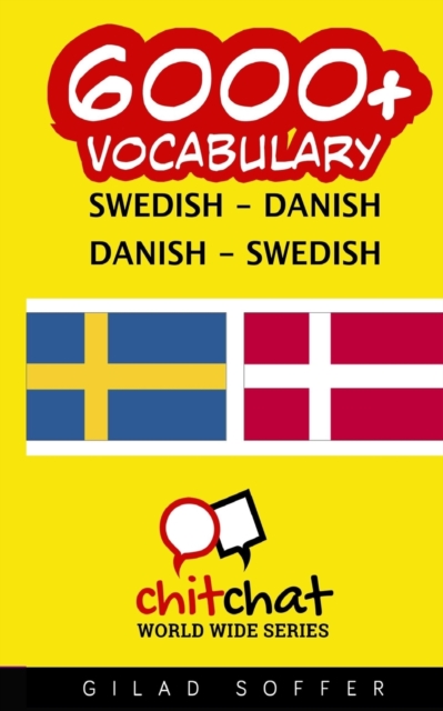 Cover of 6000+ Swedish - Danish Danish - Swedish Vocabulary