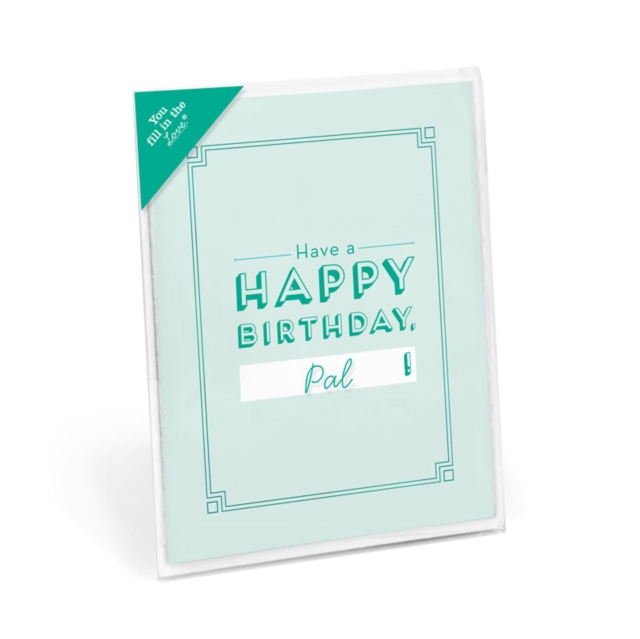 Cover of Knock Knock Happy Birthday Fill in the Love Card Booklet