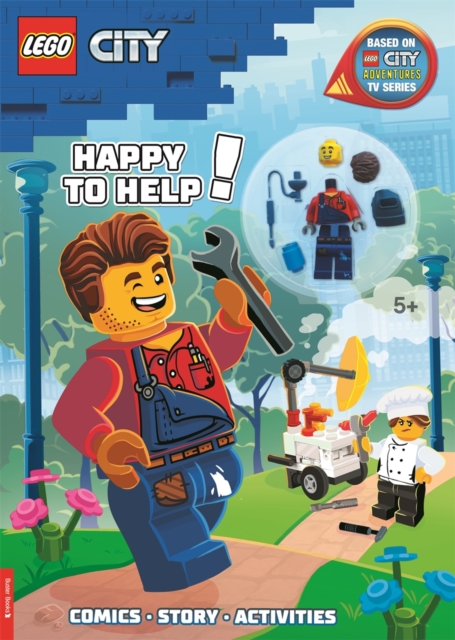 Cover of LEGO (R) City: Happy to Help! Activity Book (with Harl Hubbs minifigure)