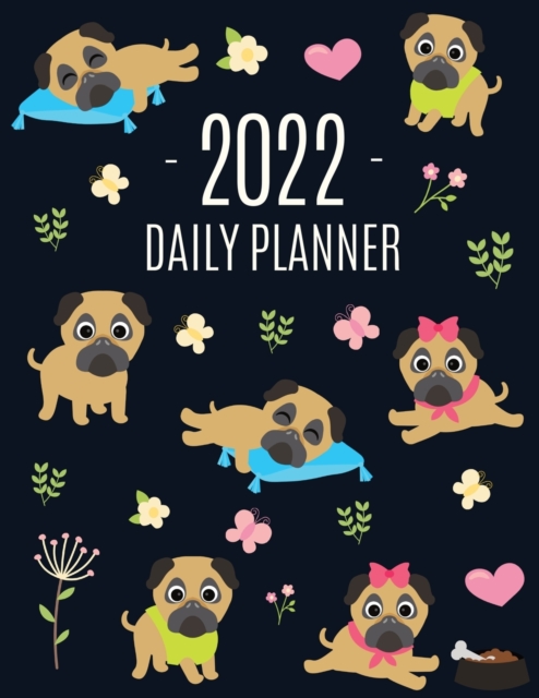 Cover of Pug Planner 2022