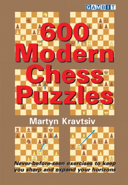 Cover of 600 Modern Chess Puzzles