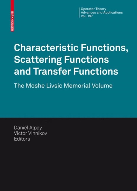 Cover of Characteristic Functions, Scattering Functions and Transfer Functions