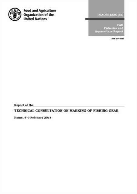 Cover of Report of the technical consultation on marking of fishing gear