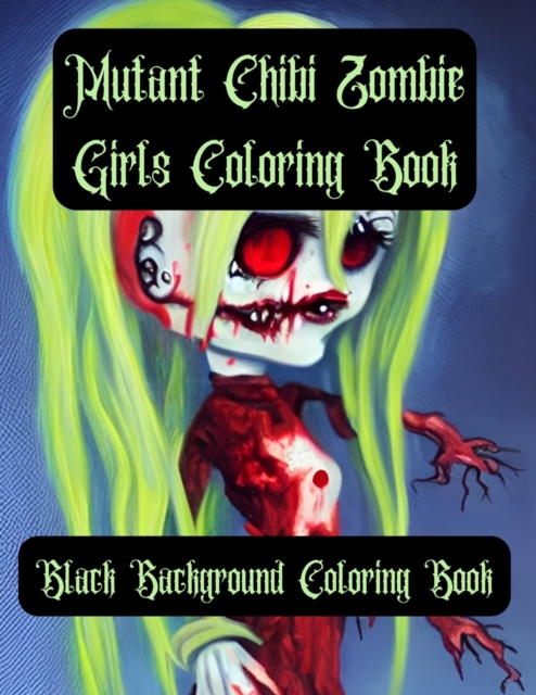 Cover of Happy Horror Coloring Books