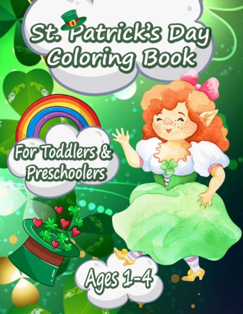 Image of Funny and Happy St. Patricks Day Coloring Book for Toddlers and Preschoolers gift