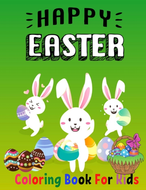 Image of Happy Easter Coloring Book For Kids
