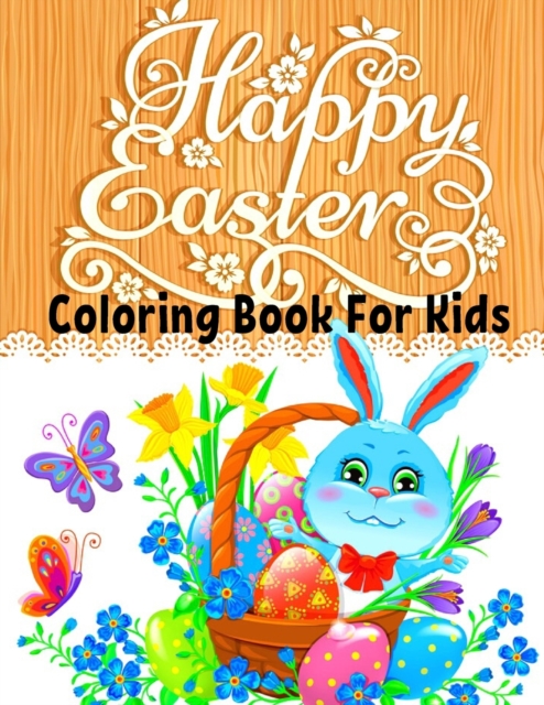 Image of Happy Easter Coloring Book For Kids